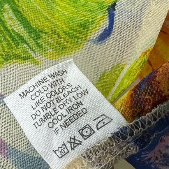 Live 4 Truth Swim Coverup Tropical Leaf Print Beach Dress X-Large Women’s - Picture 6 of 8